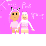 The pink girls