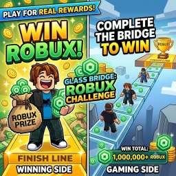 Cross the bridge for a prize! 🤑💸
