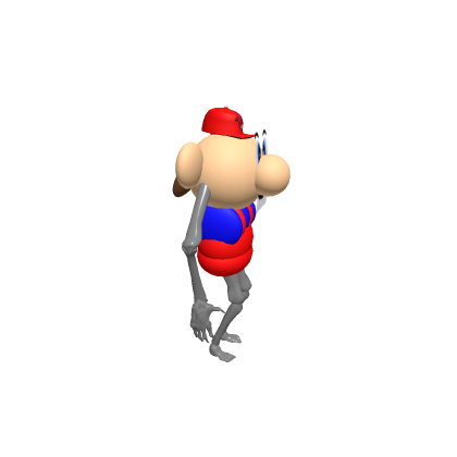 (Road Blocks 64 Asset) Skinwalker Mario