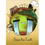 Clean the seas save the bees plant more trees