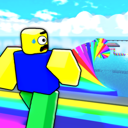 Rainbow Mega Easy Obby!