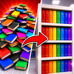 Clean The Library 📖[GIANT MAP!] icon
