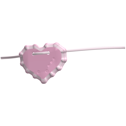 (｀･ω･´)ゞ ♠️ laced frill eyepatch in pink