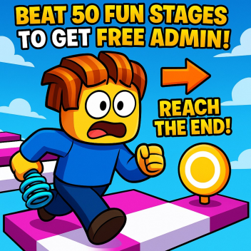 [Easy] 🌈Complete The Obby For Free ADMIN!😎