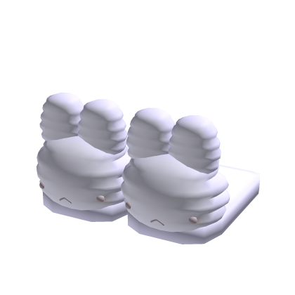 ♡ sweet cozy purple bunny slippers