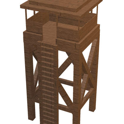 Forest Tower Nature Tree House Log Cabin