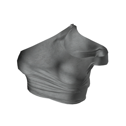 Silver Off-Shoulders Tank Top Shirt thumbnail