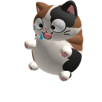 Derpy Chonk Cat Backpack - Calico