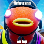 fishey on top