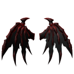 Crimson Draco Black Wings