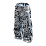 [FREE LIMITED] Abyss Platinum - Cyber Relic Baggy