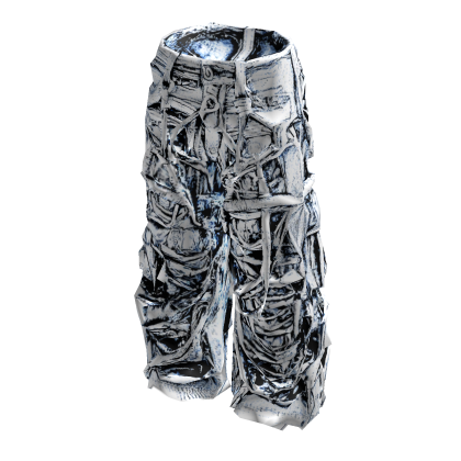 [FREE LIMITED] Abyss Platinum - Cyber Relic Baggy thumbnail