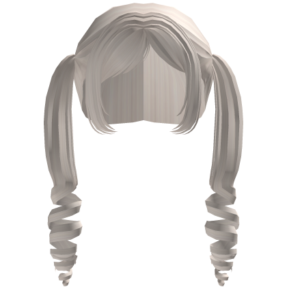 𐔌♡ : blonde kawaii drill twintails  Roblox item
