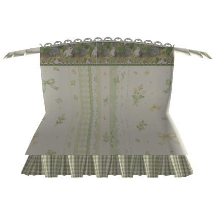 ♡ cute green bunny dress