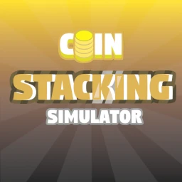 Coin stacking simulator icon