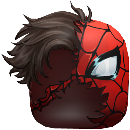 Ripped Spider Mask Hair