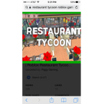 Restaurant Tycoon Fanclub!!!!!!!