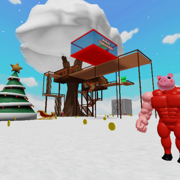 HUGE Piggy Rainbow Friends Survival Island