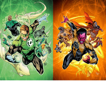 Green Lantern Vs  Sinestro Tycoon