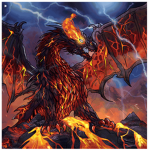 Lightning lave dragons
