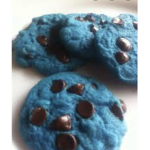 The blue cookies