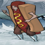 the super hotdog