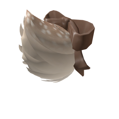 ♡ baby fawn tail ୨୧ bambi deer choco brown 