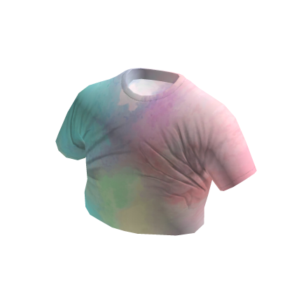Mixed Tie Dye Crop Top thumbnail