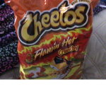The spicy cheeto