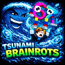 ESCAPE THE TSUNAMI FOR BRAINROTS 🌊🧠 (MODDED) icon