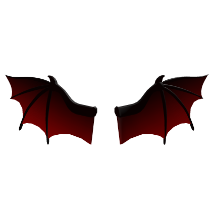 Red Bat Back Wings