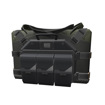 [R6] Green Tactical Techwear Croptop Hoodie Roblox item