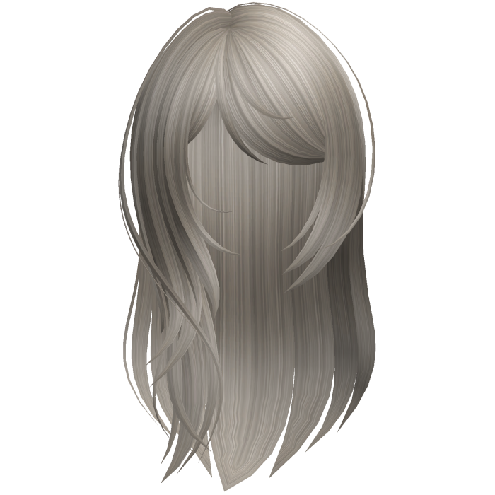 long layered side swept bangs hair ash