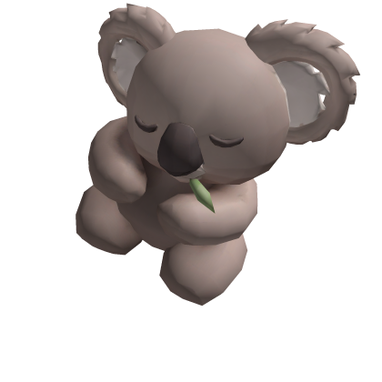 Sleepy Koala Clinging Buddy [Grey]