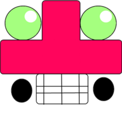 SCP 173 cartoon face Roblox decal