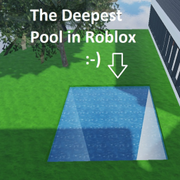 The deepest pool in Roblox