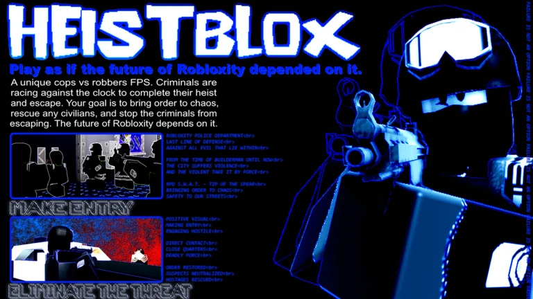 HEISTBLOX Wiki: PvP, Mobile Friendly game, with player ratings | Roblox