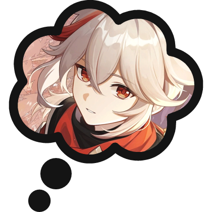 Thinking About Kaedehara Kazuha Genshin Impact Roblox item
