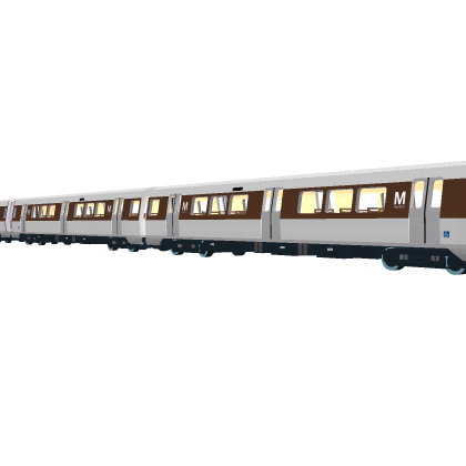 DC Metro 8 Car Train!