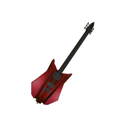 Rockin Red Back Guitar