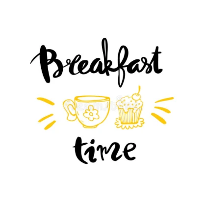 Hotel Breakfast Sign