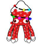 Christmas Squid
