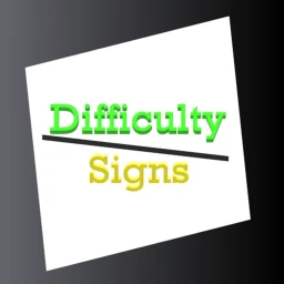 Difficulty Signs icon