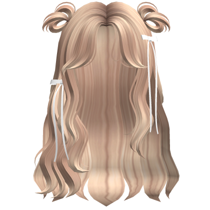Cute Beach Girl Preppy Waves + Bows (Blonde)