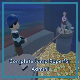 Complete Jump Rope and get Free Admin! icon