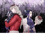 Butterfly sister and douma fans