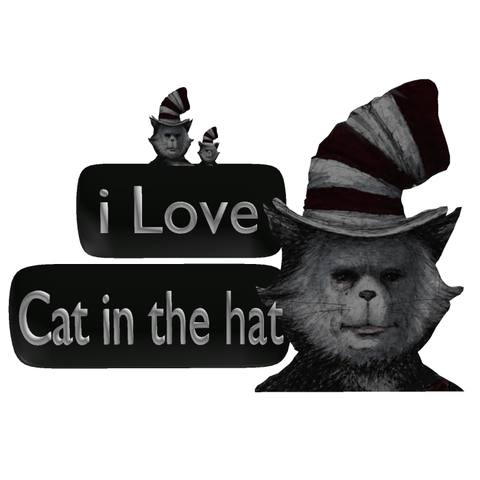 i Love Cat in the hat 
