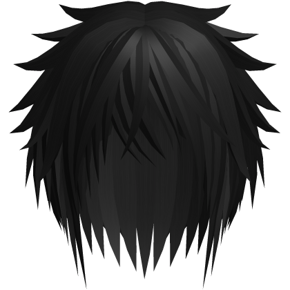 Black Gothic Messy Emo Boy Hair Moe Vkei 5.