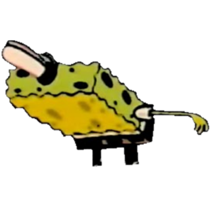 Spongebob But Creepy Roblox decal