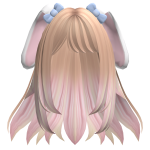 ♡ Kawaii Two Toned Anime Bunny Hair